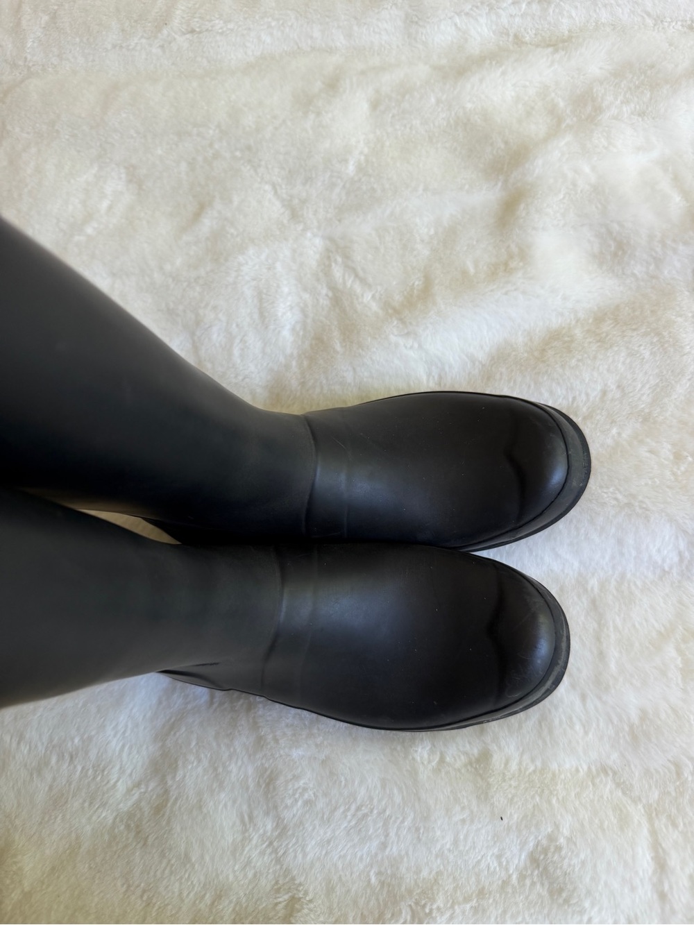 Hunter Boots Black Tall Girl’s Size 3 - Picture 10 of 14